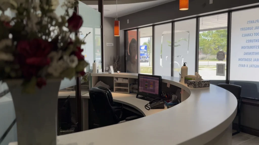 Reception at KWC Dental