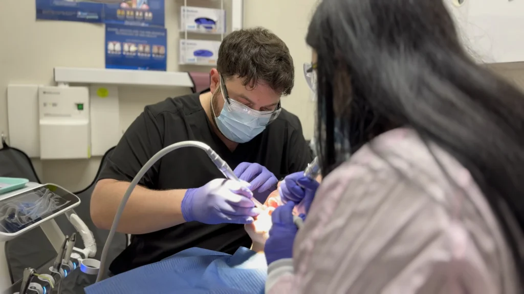Dentist and assistant at KWC Dental
